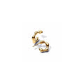 14k Gold-plated hoop earrings 263269C00 (High Resolution)