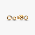 Sparkling Infinity Stud Earrings| 268820C01 (High Resolution)