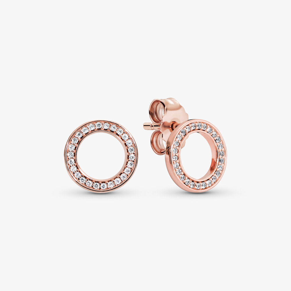 PANDORA Rose Forever PANDORA Earring Stu 280585CZ (High Resolution)