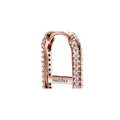 14k Rose gold-plated hoop link earring w 289682C01 (High Resolution)