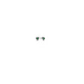 May Birthstone silver stud earrings with 292334C08 (High Resolution)