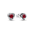 July Birthstone silver stud earrings wit 292334C01