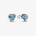 December Birthstone silver stud earrings 292335C02 (High Resolution)