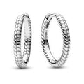 Pandora Moments Small Charm Hoop Earrings
 292728C00