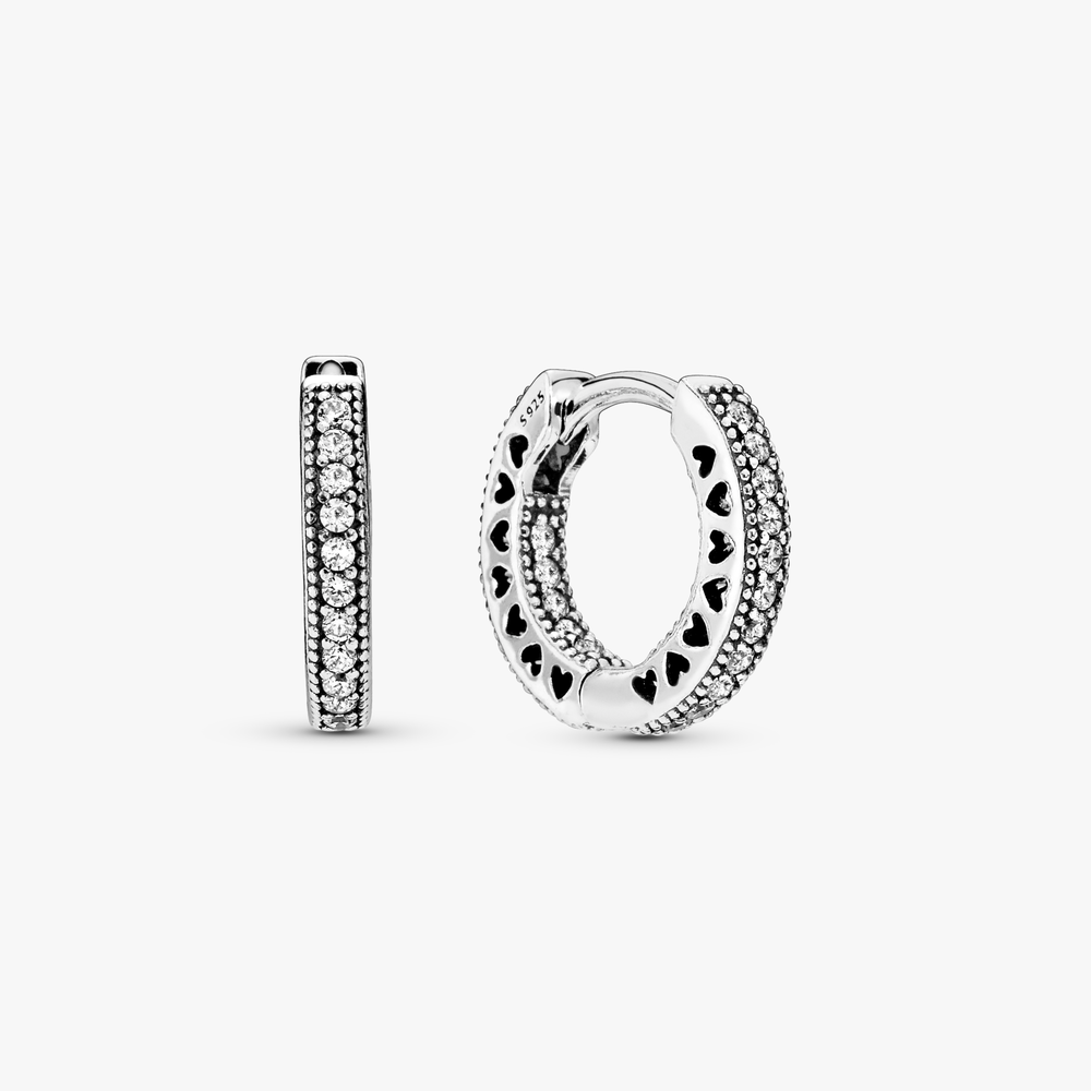 Hearts of PANDORA Small Hoops w CZ 296317CZ (High Resolution)
