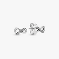 Infinity Silver Earring Studs w CZ 298820C01 (High Resolution)