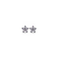 Sparkling Snowflake Earring Studs w Clea 299239C01 (High Resolution)