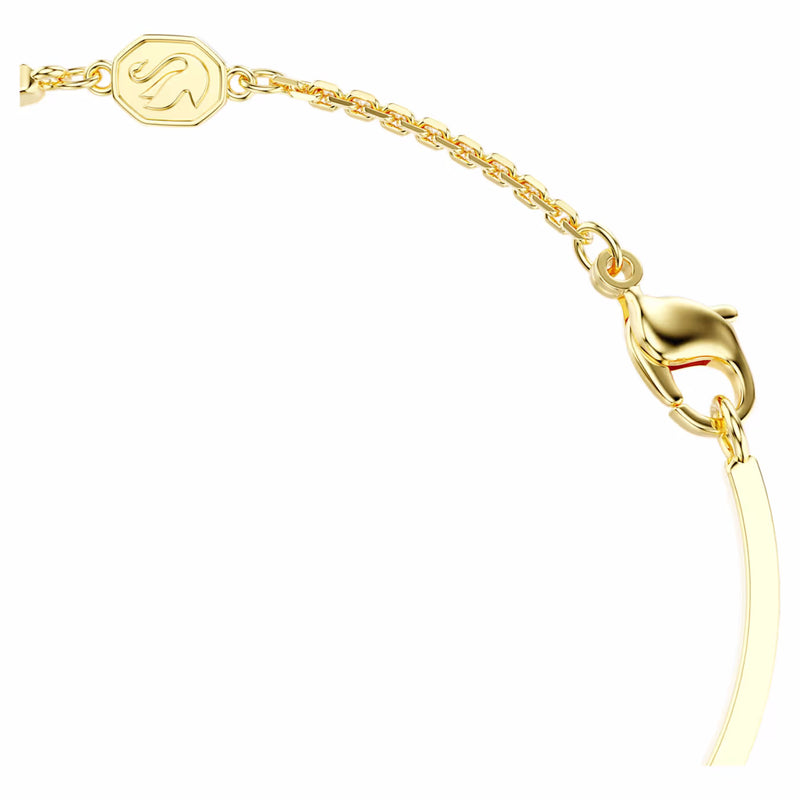 Symbolica bangle Evil eye, Blue, Gold-tone plated