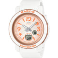 CASIO Baby G Duo under the Sea,orange face,white resin BGA290US-4A