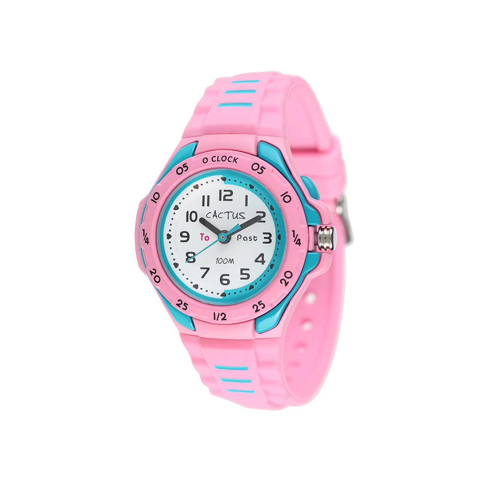 Mentor Time Teacher Watch / Pink 100m cac-116-m55