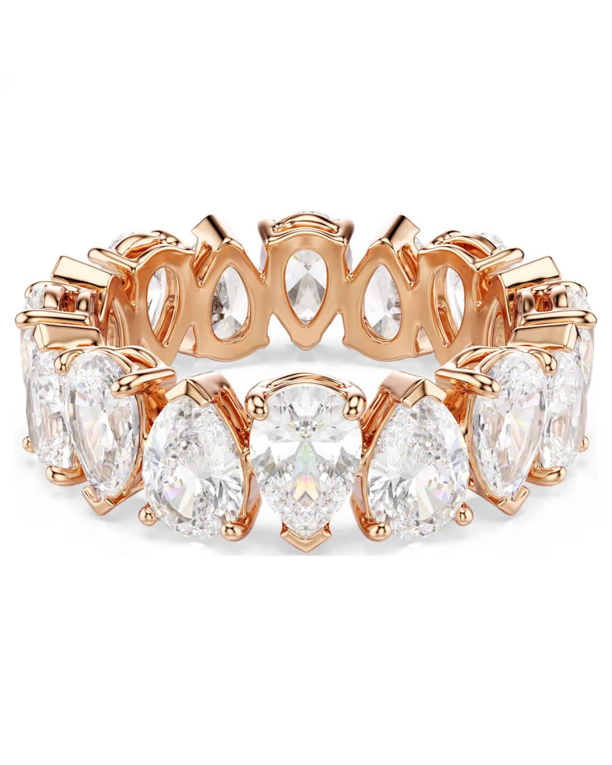 Matrix Vittore ring Pear cut 18k rose gold plating Size 50 5586163