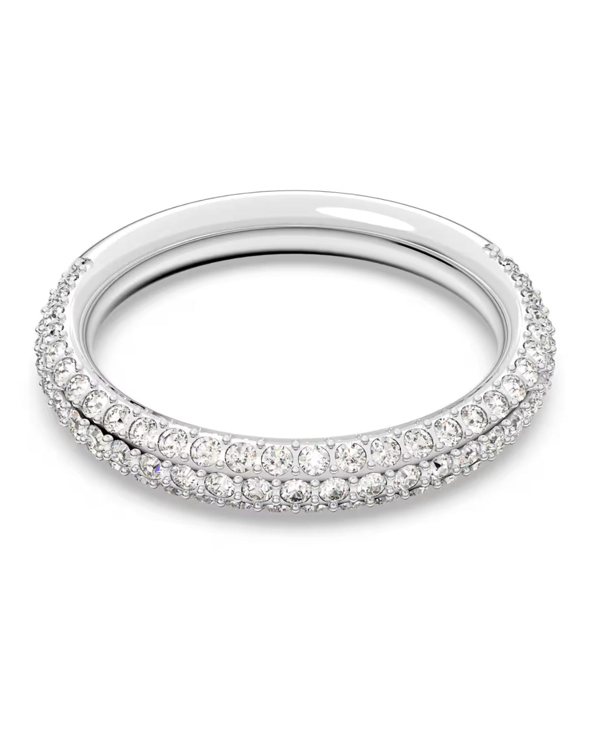 Dextera ring White Rhodium plated Size 55