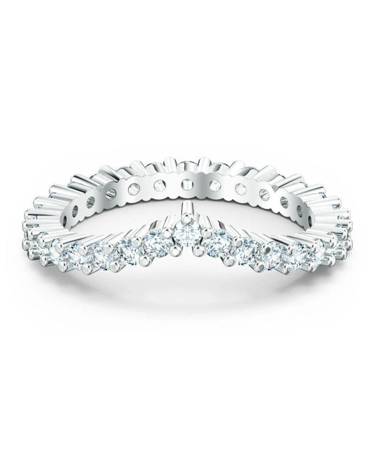 Vittore V Ring Rhodium Plated 5572815 Size 60