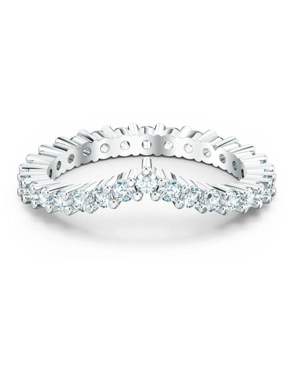 Vittore V Ring Rhodium Plated 5572816 Size 52