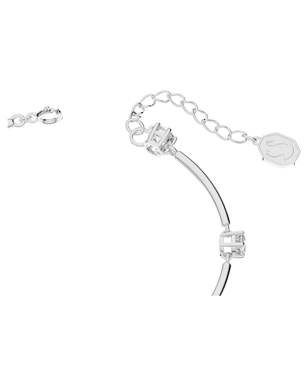 Constella bangle Round cut, White, Rhodium plated 5641680