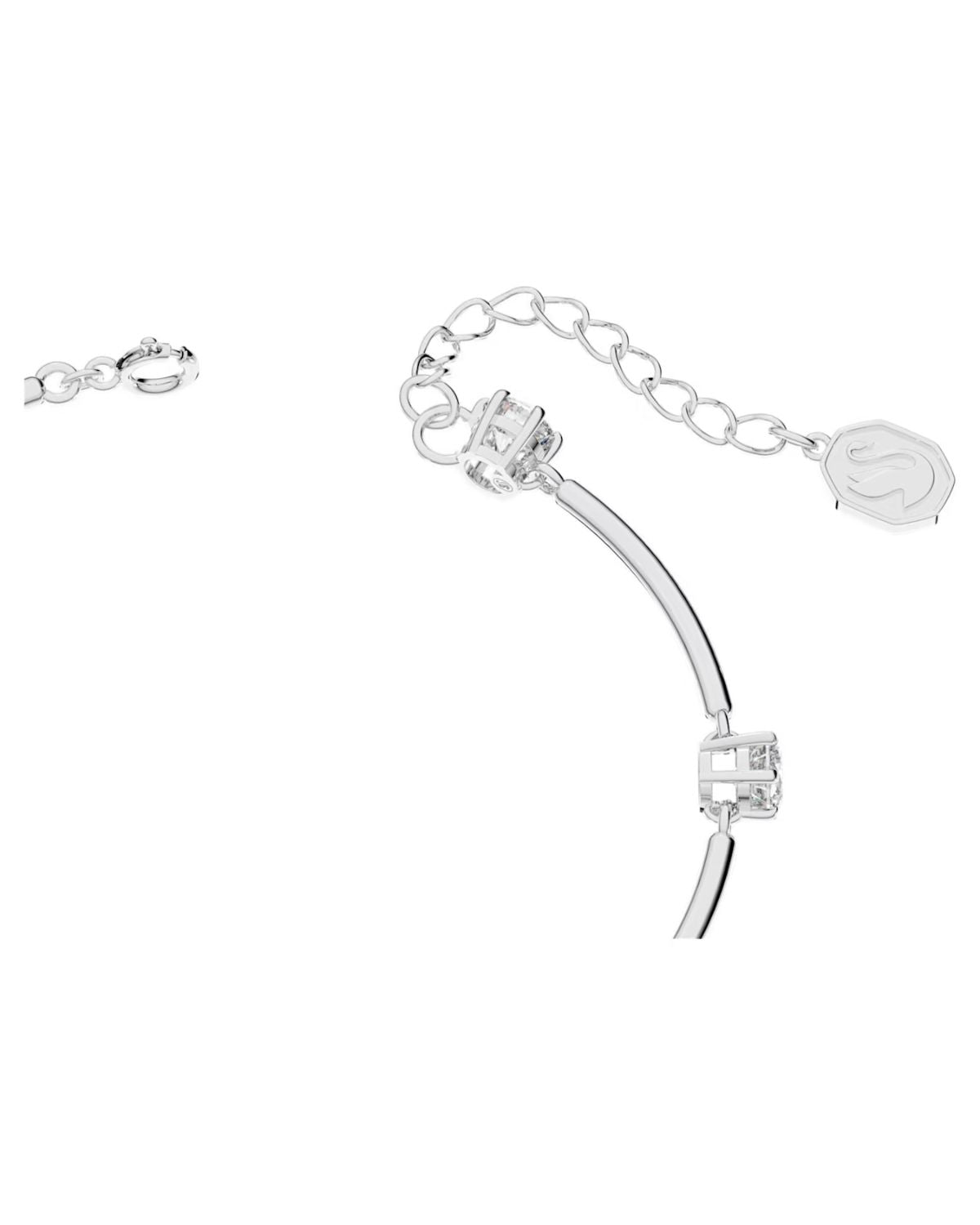 Constella bangle Round cut, White, Rhodium plated 5641680