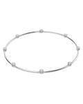Constella necklace Round cut, White, Rhodium plated 5638699
