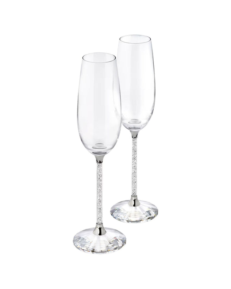 Crystalline Toasting Flutes (Set of 2)