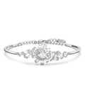 Gema Flower White Crystal Bangle 5644681