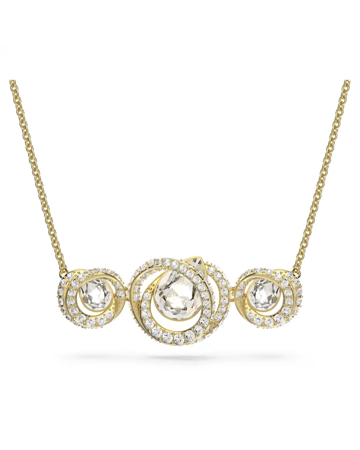 RL Generation Gold Tone Crystal Necklet 5636586