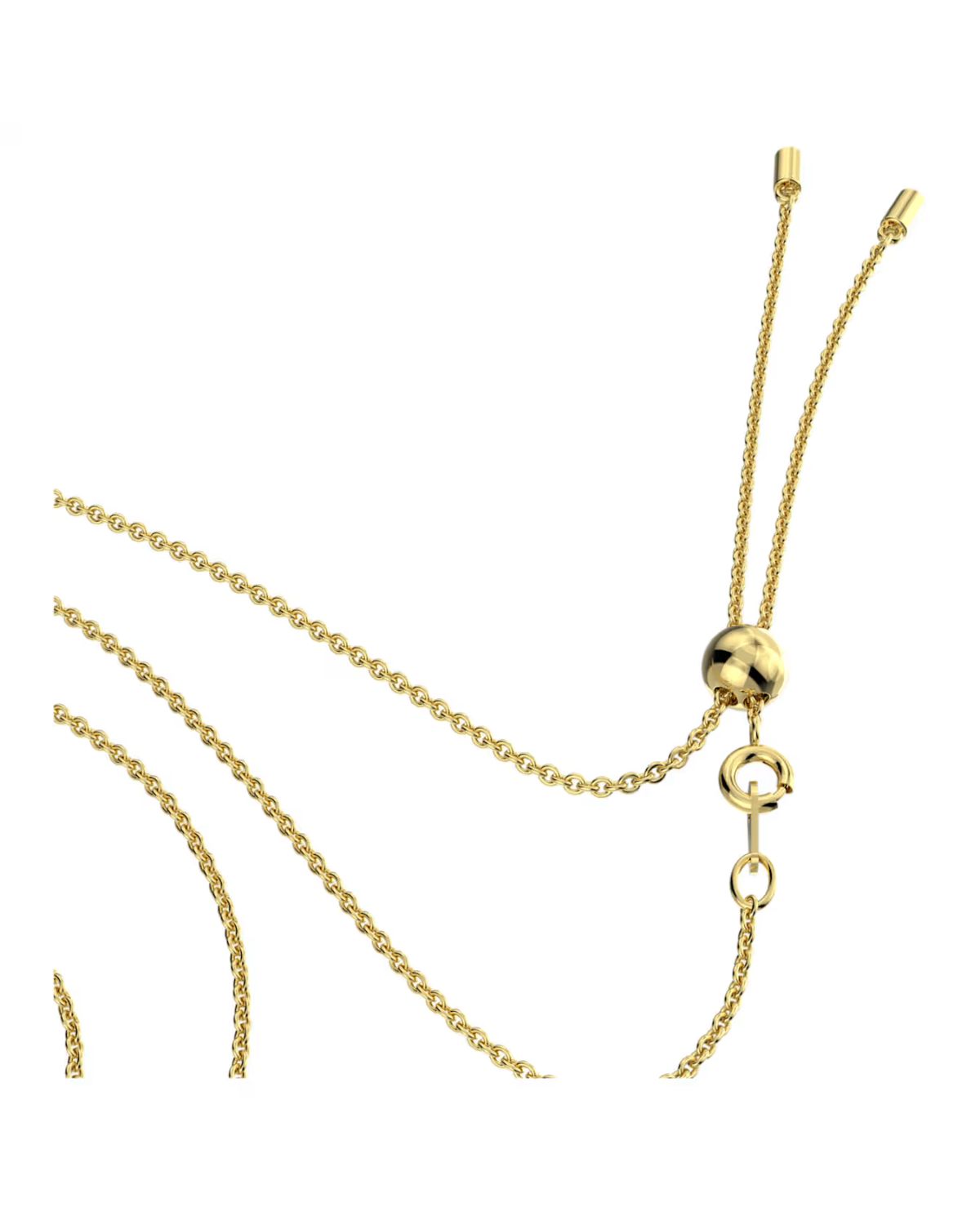 RL Generation Gold Tone Crystal Necklet 5636586