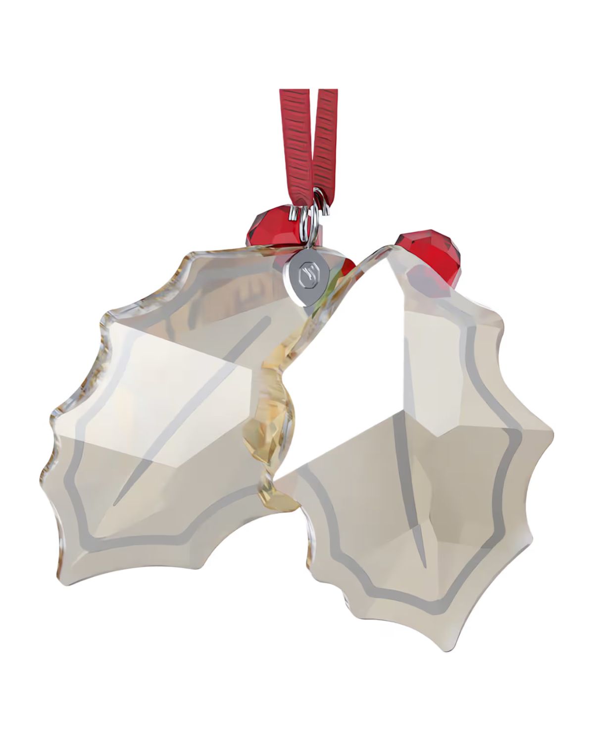Holiday Cheers Gingerbread Holly Leaves Ornament 5656277