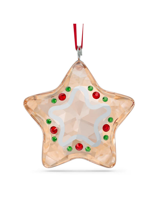 Holiday Cheers Gingerbread Star Ornament