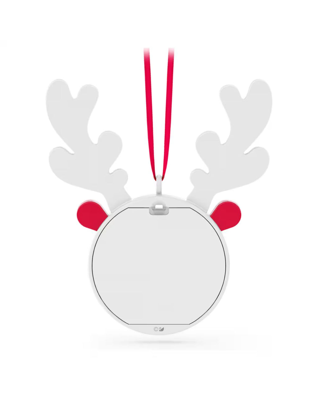 Holiday Cheers Reindeer Picture Frame Ornament Red Crystal 5596391