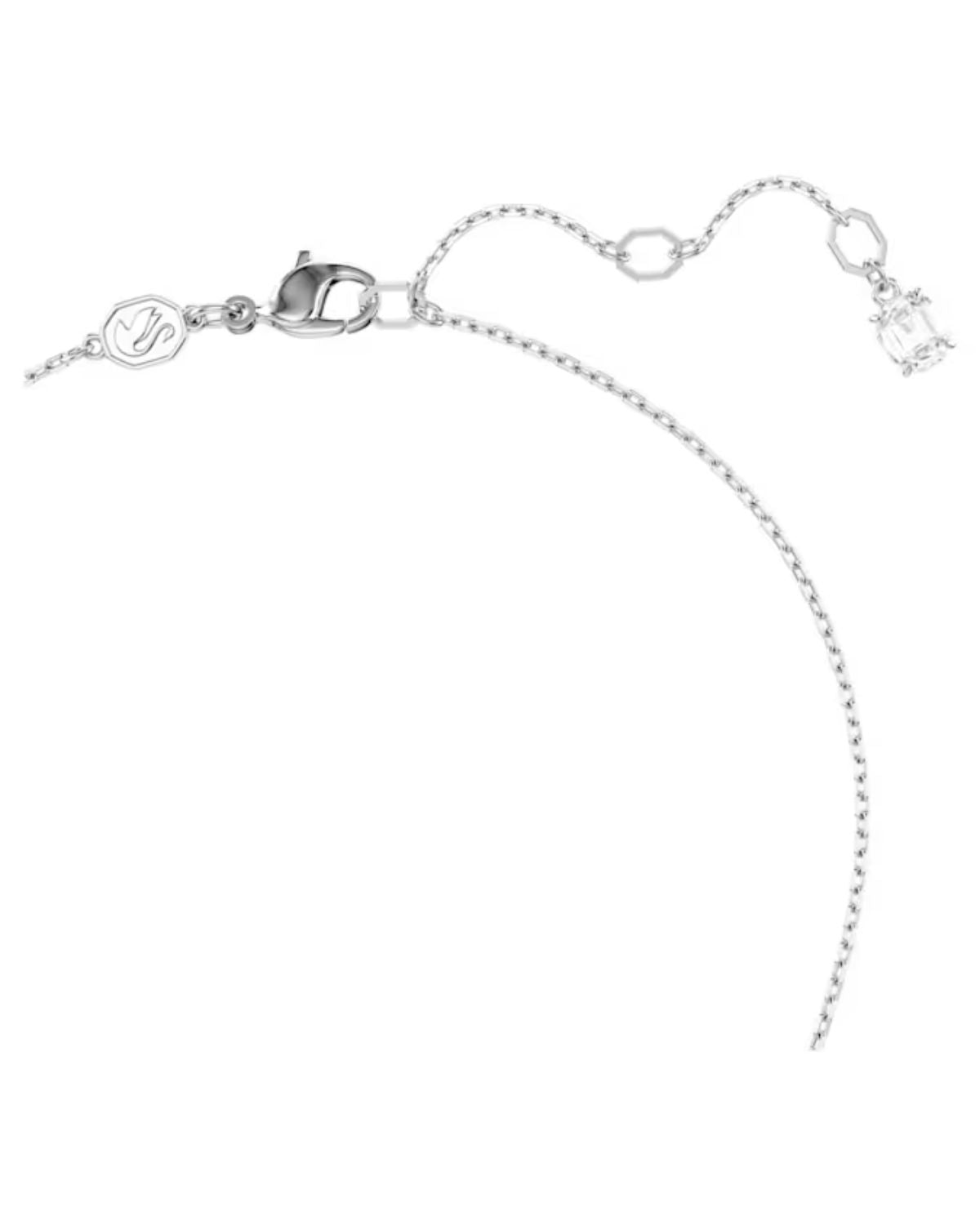 Idyllia pendant Shell, Blue, Rhodium plated 5689195