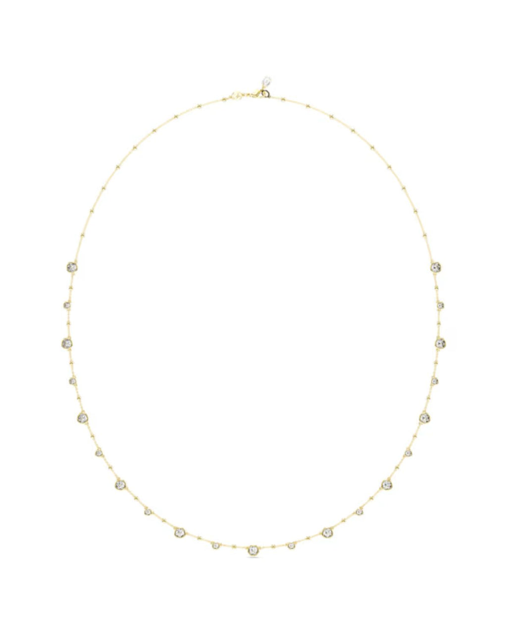 Imber strandage Round cut, White, Gold-tone plated 5680091