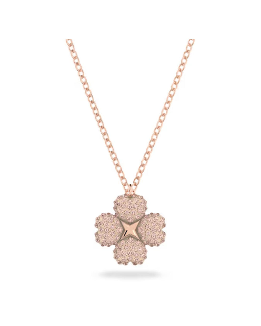 RL Latisha pendant Flower, Pink, 18k rose gold finish 5636489