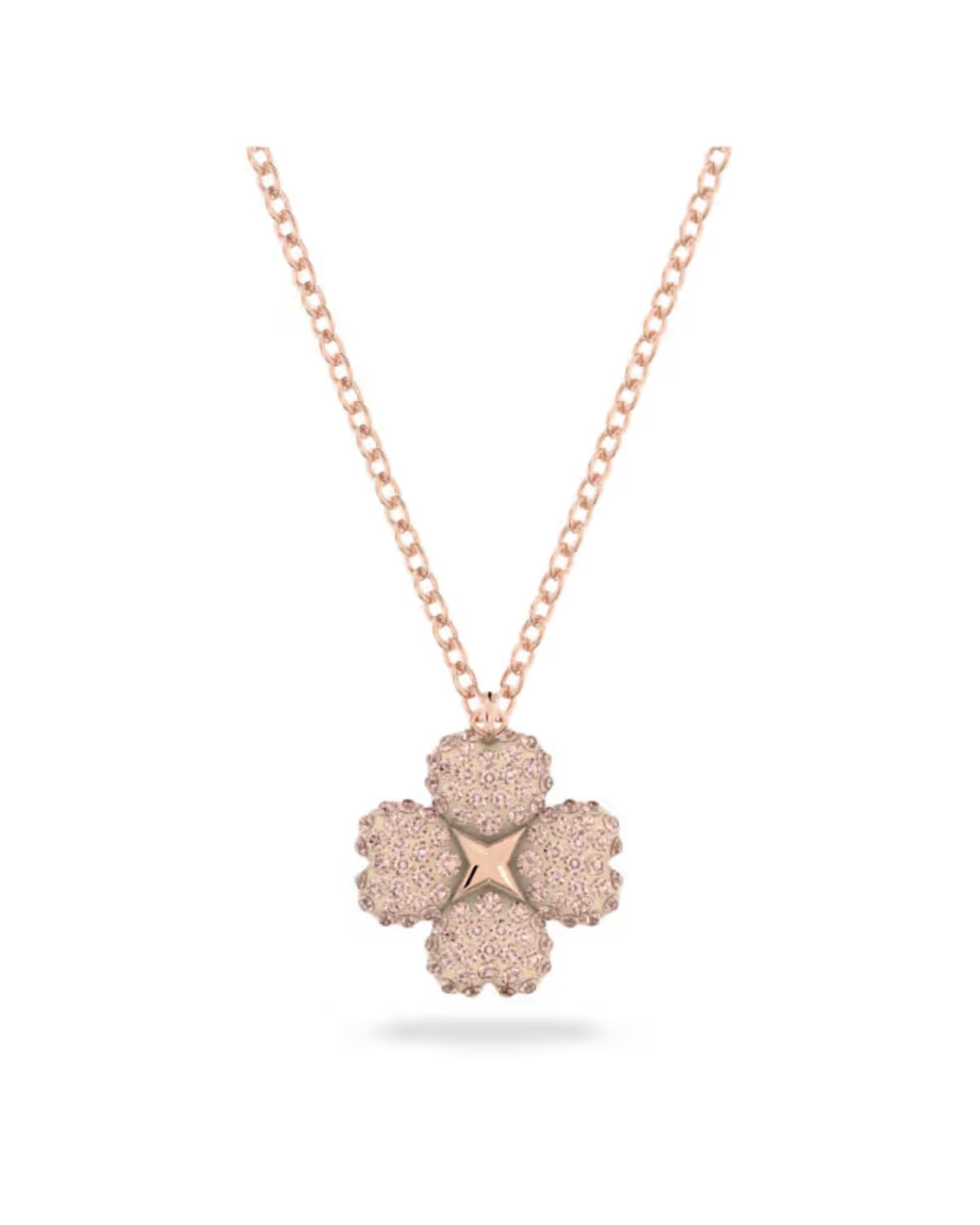 RL Latisha pendant Flower, Pink, 18k rose gold finish 5636489