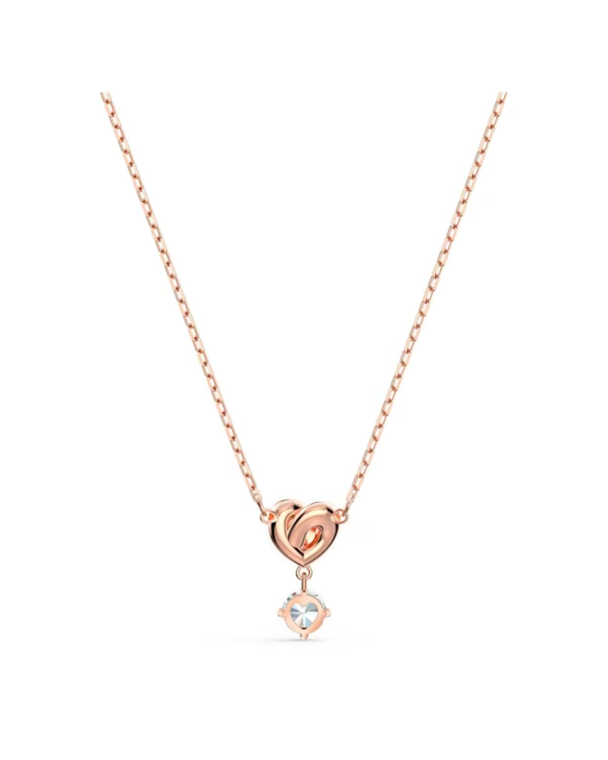Lifelong Heart pendant White, 18k rose gold finish 5516542