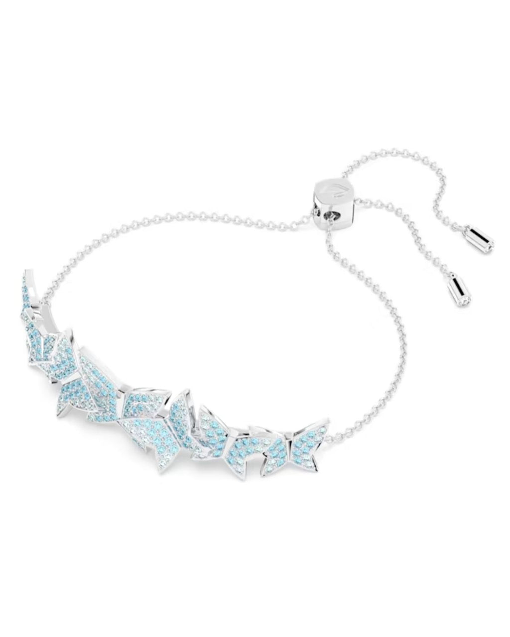 Idyllia Lilia bracelet Butterfly, Blue, Rhodium plated M 5662184
