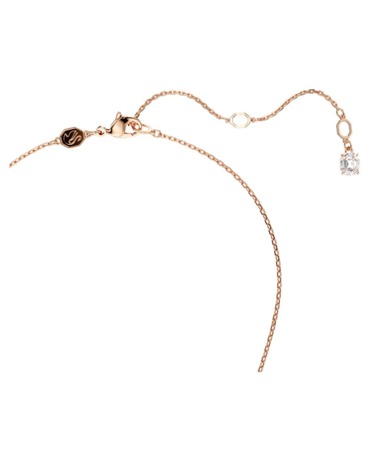 Mesmera set Mixed cuts, White, Rose gold-tone plated 5684779