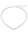 RE Mesmera necklace Mixed cuts, White, Rhodium plated  5665242