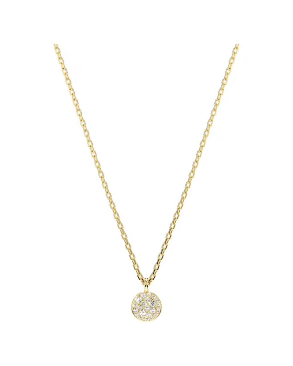 Sublima layered pendant White, 18k gold finish 5683442