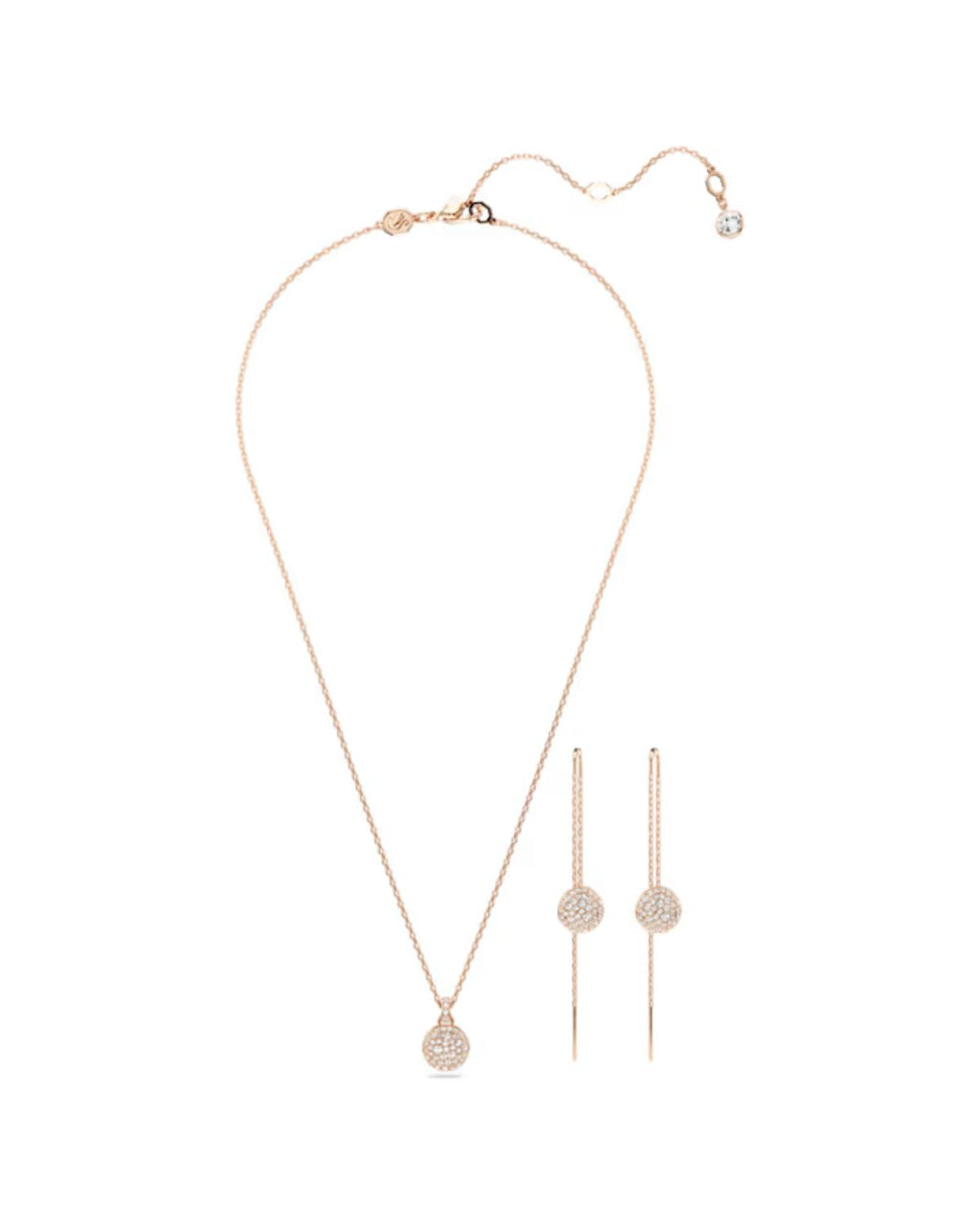 Meteora set White, 18k rose gold finish 5683451