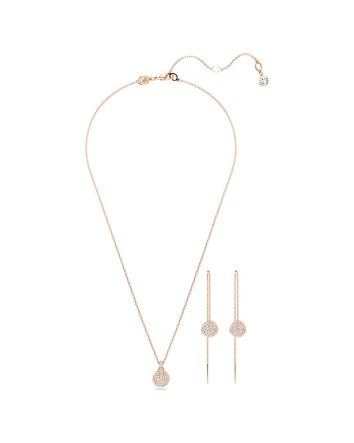 Meteora set White, 18k rose gold finish 5683451