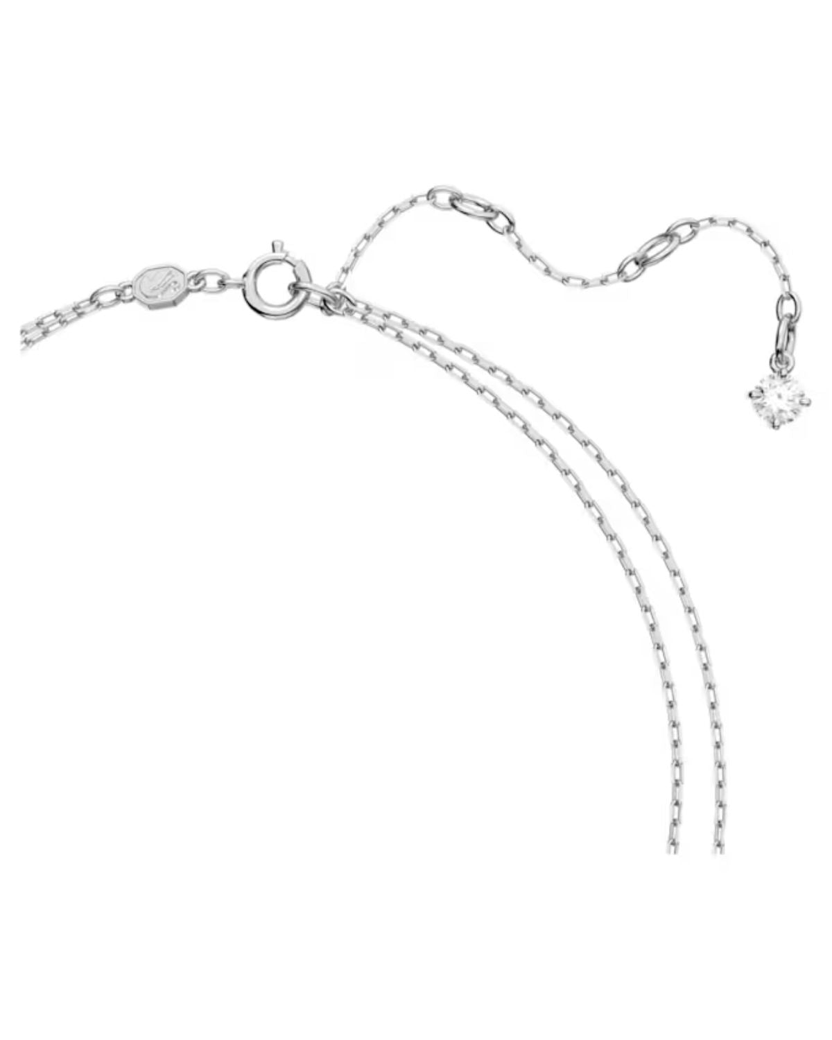 Millenia Blue Crystal Layered Necklace 5640557