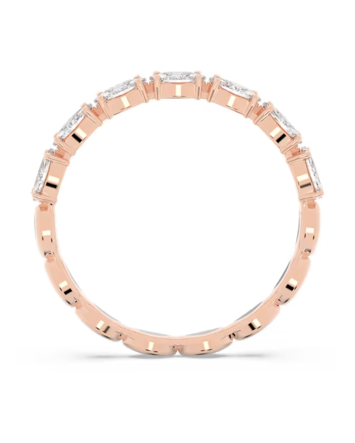 Matrix Vittore ring Marquise cut, White, 18k rose gold finish 58 5366576