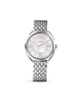 Crystalline glam Round Silver Watches 5455108