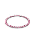 Millenia Pink Octagon Cut Crystal Necklet 5608807