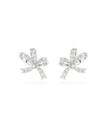 Volta Small White Crystal Bow Stud Earrings  5647579