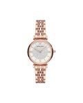 Rose Gold Tone Analogue Watch AR11244