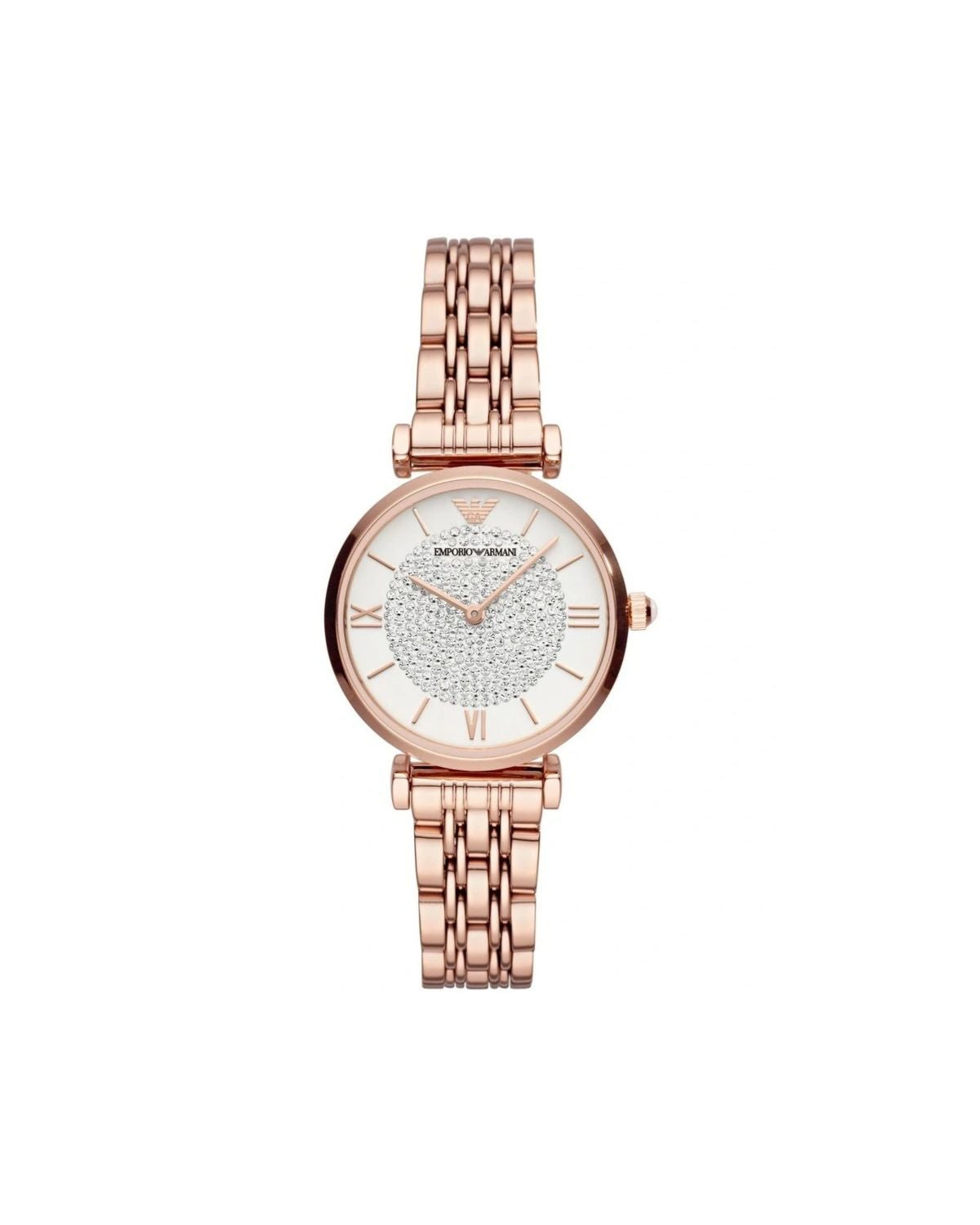 Rose Gold Tone Analogue Watch AR11244