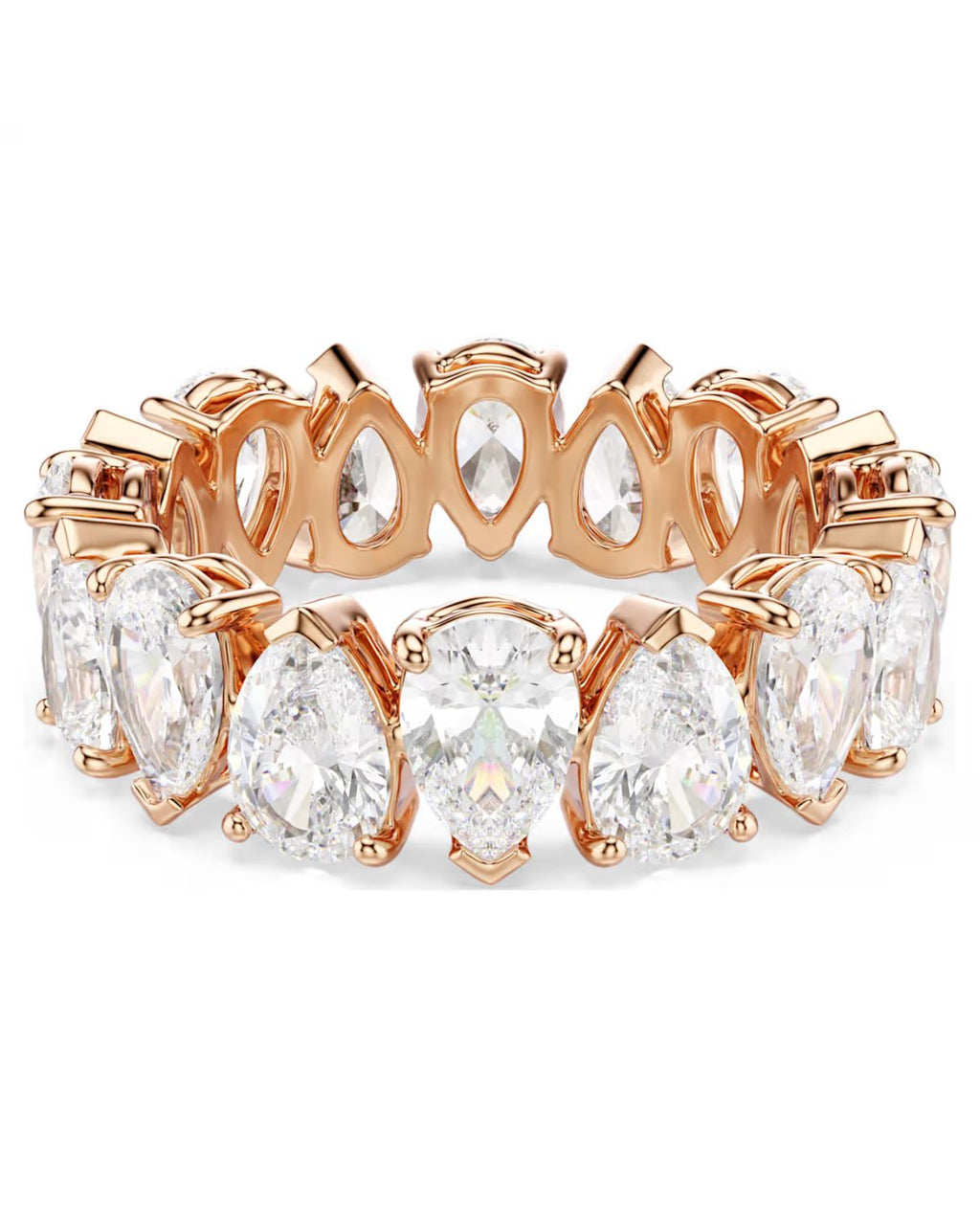 Matrix Vittore ring Pear cut 18k rose gold plating Size 52 5586164