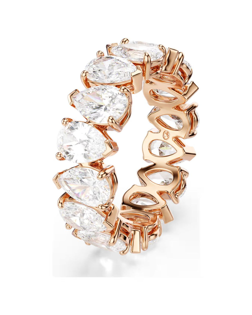 Matrix Vittore ring Pear cut 18k rose gold plating Size 52 5586164