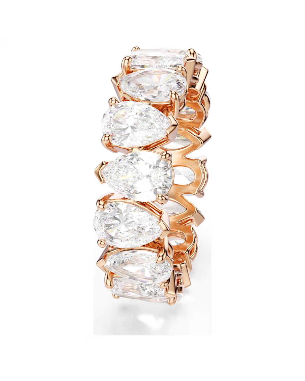 Matrix Vittore ring Pear cut 18k rose gold plating Size 50 5586163