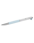 Crystalline ballpoint pen Teddy, Blue, Blue lacquered, chrome plated 5732980